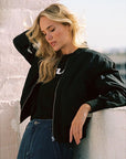 Ravena | Klassische Damen-Bomberjacke mit Reißverschluss