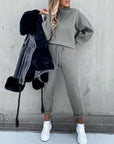 Hannelore | Damen-Frühlingsset mit Taillenbindung und leichter Bluse