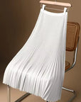 Ortrun | Damen-Midirock in A-Linie mit geraffter Taille