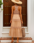 Amara | Boho-Kleid mit Spitze und Häkel-Details