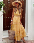 Amara | Boho-Kleid mit Spitze und Häkel-Details