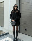 Fiora | Zweiteiliges Strickset mit Oversize-Pullover und Rock