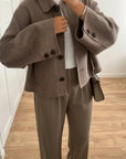 Clara | Oversized Damenmantel mit elegantem Schnitt