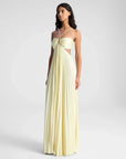 Alina | Fließendes Maxikleid mit Trägern