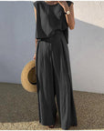 Jorinde | Damen-Set mit Gürtelhemd und schmal geschnittener Hose