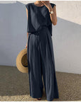 Jorinde | Damen-Set mit Gürtelhemd und schmal geschnittener Hose