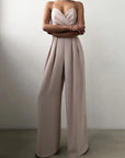 Liora | Moderner Jumpsuit mit V-Ausschnitt für Damen