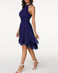 Selira | Damen-Halter-Abendkleid