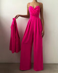 Liora | Moderner Jumpsuit mit V-Ausschnitt für Damen
