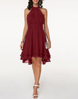 Selira | Damen-Halter-Abendkleid