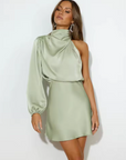 Selena | Asymmetrisches Abendkleid mit One-Shoulder-Design