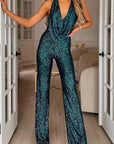 Mirella | Schimmernder Abend-Jumpsuit für Damen mit verführerischem Schnitt