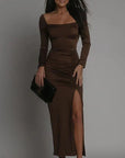Lorelei | Spitzenkleid mit Rückenausschnitt & gekreuztem Design