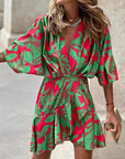 Maïra | Boho-Maxikleid mit Print