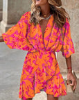 Maïra | Boho-Maxikleid mit Print