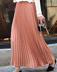 Ortrun | Damen-Midirock in A-Linie mit geraffter Taille