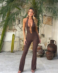 Amelie | Jumpsuit mit feinen Spitzendetails