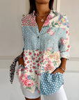 Liv | Artistische Bluse mit verspieltem Muster