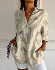 Liv | Artistische Bluse mit verspieltem Muster
