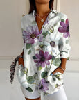 Liv | Artistische Bluse mit verspieltem Muster
