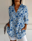 Liv | Artistische Bluse mit verspieltem Muster