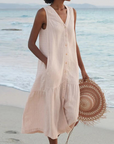 Soraya | Elegantes Kaftankleid mit V-Ausschnitt