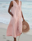 Soraya | Elegantes Kaftankleid mit V-Ausschnitt