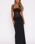 Celina | Figurbetontes Abend-Maxikleid