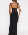 Celina | Figurbetontes Abend-Maxikleid