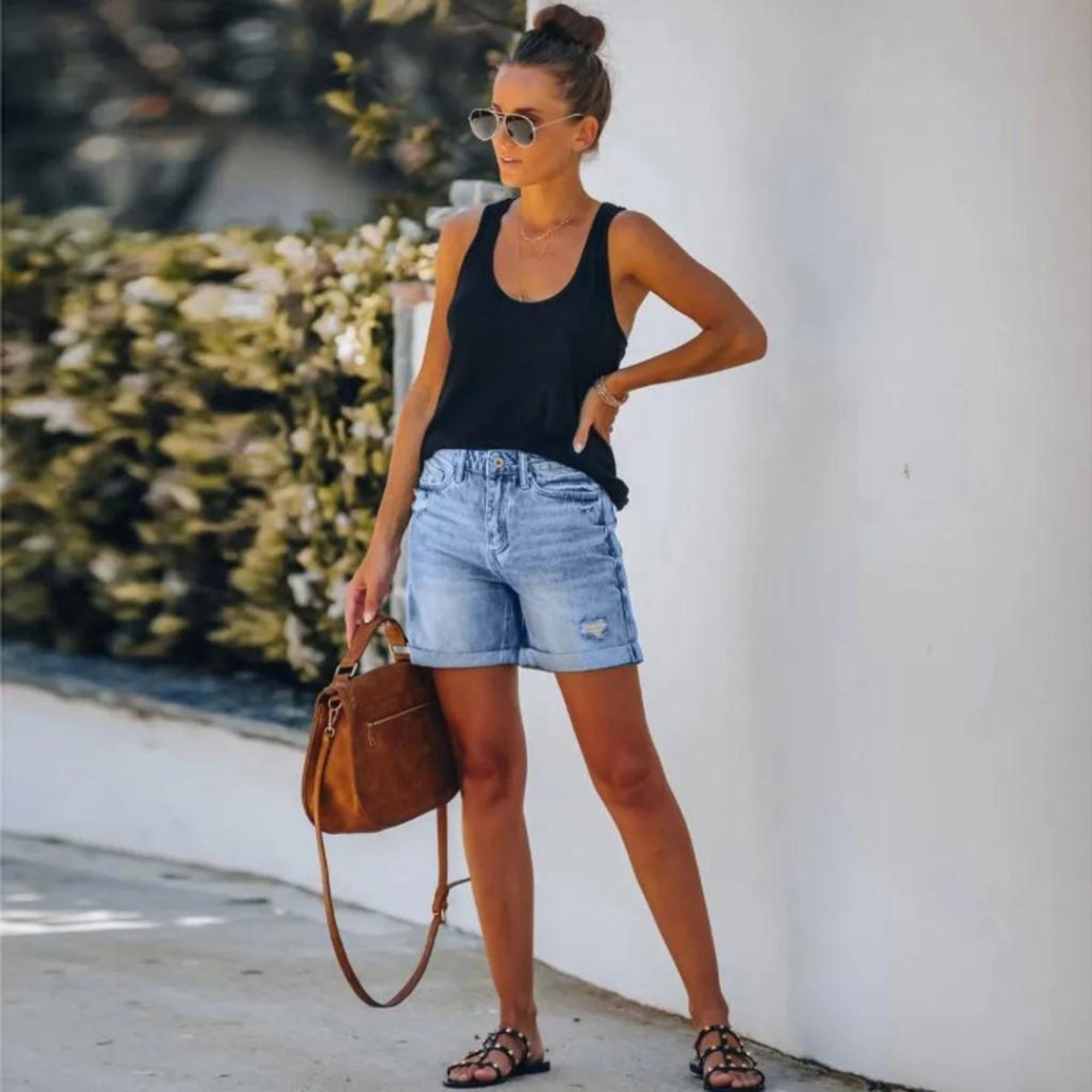 Soraya | Damen-Shorts mit Hoher Taille