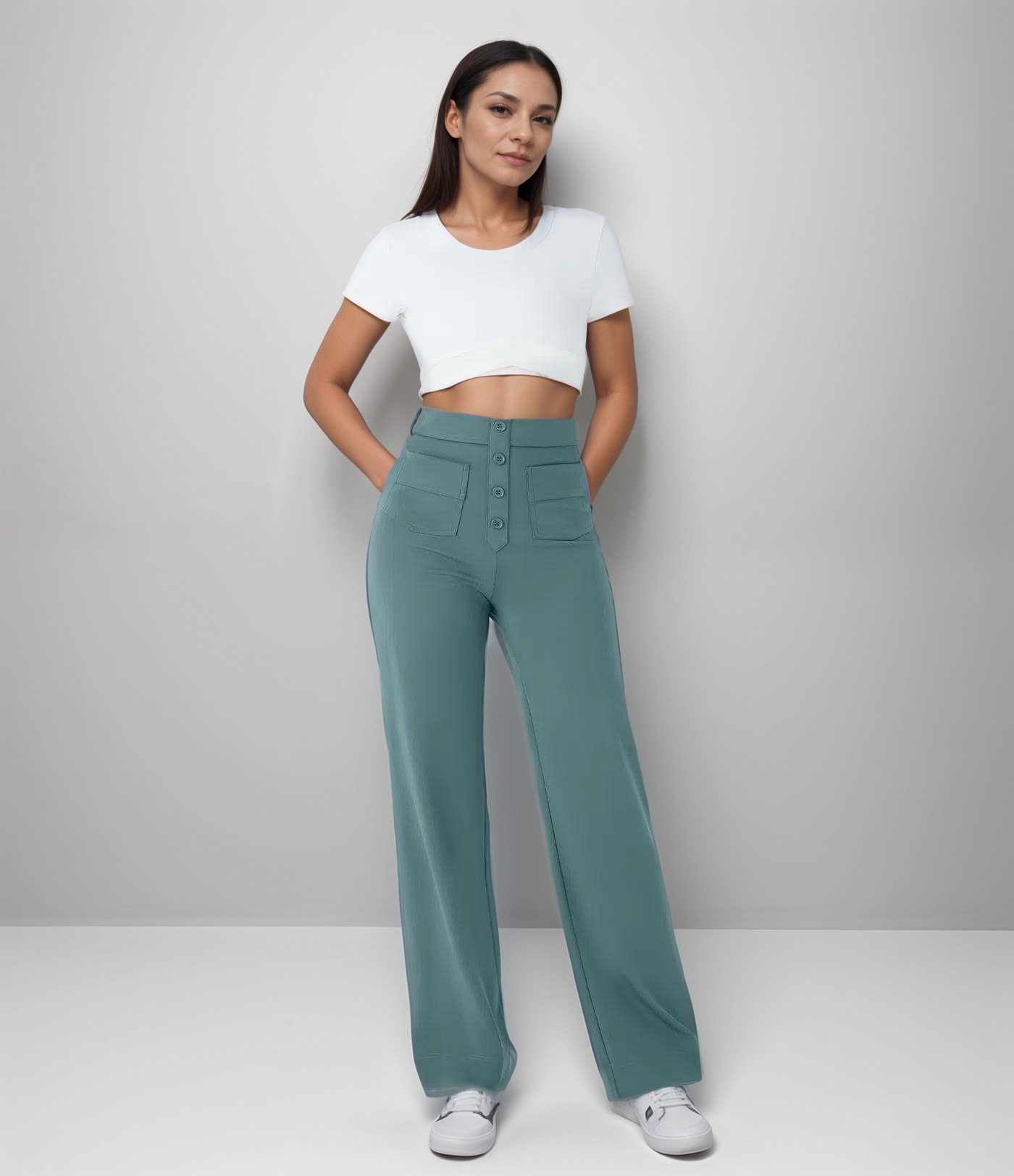 Zayla | Die trendige Hose mit hoher Taille für Damen