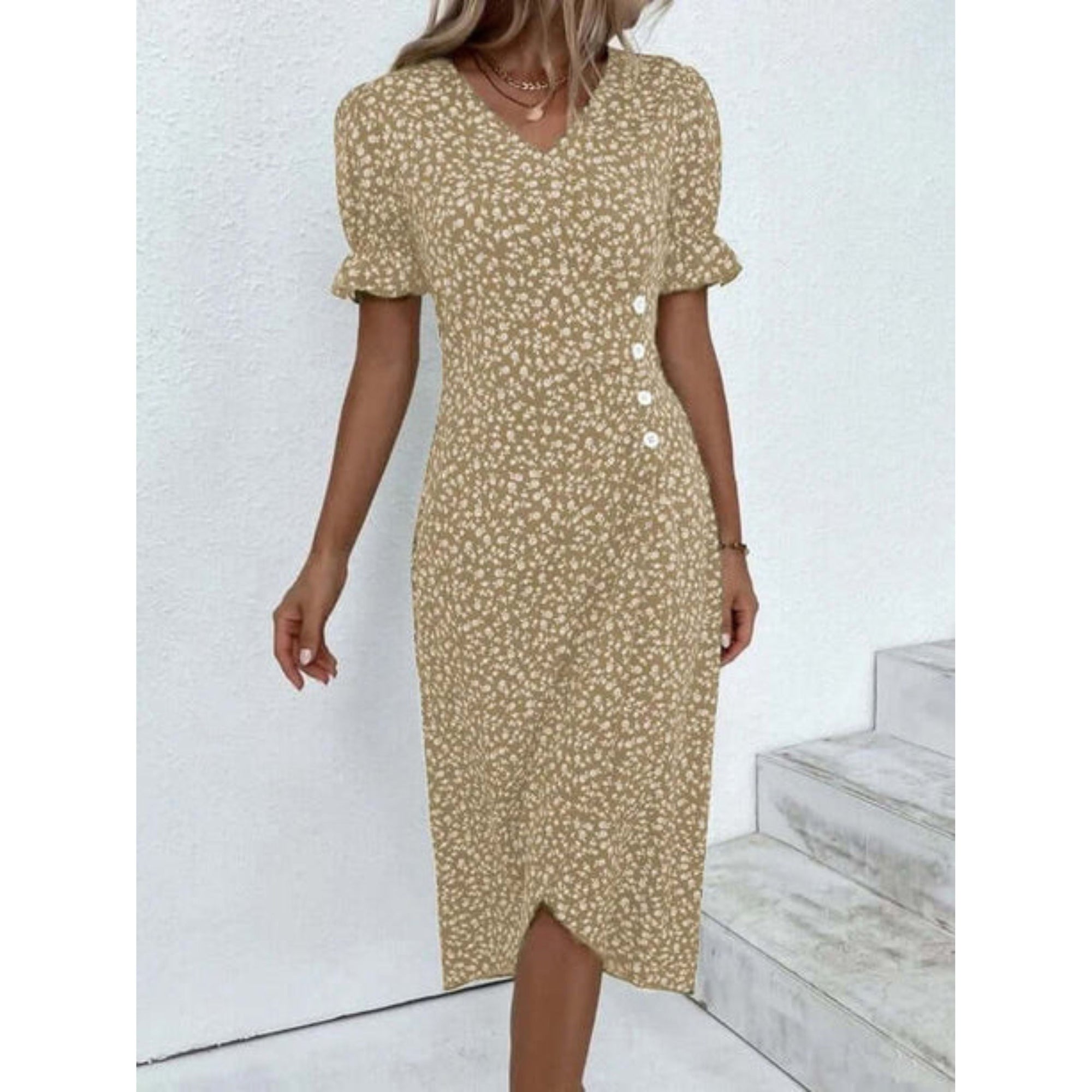 Elara | Sommerkleid für Damen im Wickelstil
