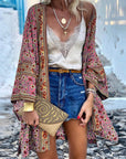 Nayeli | Boho Kimono für Damen – Leichte, mittellange Weste