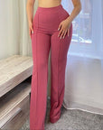 Mayla | Maßgeschneiderte Trendhose mit weitem Bein für Damen