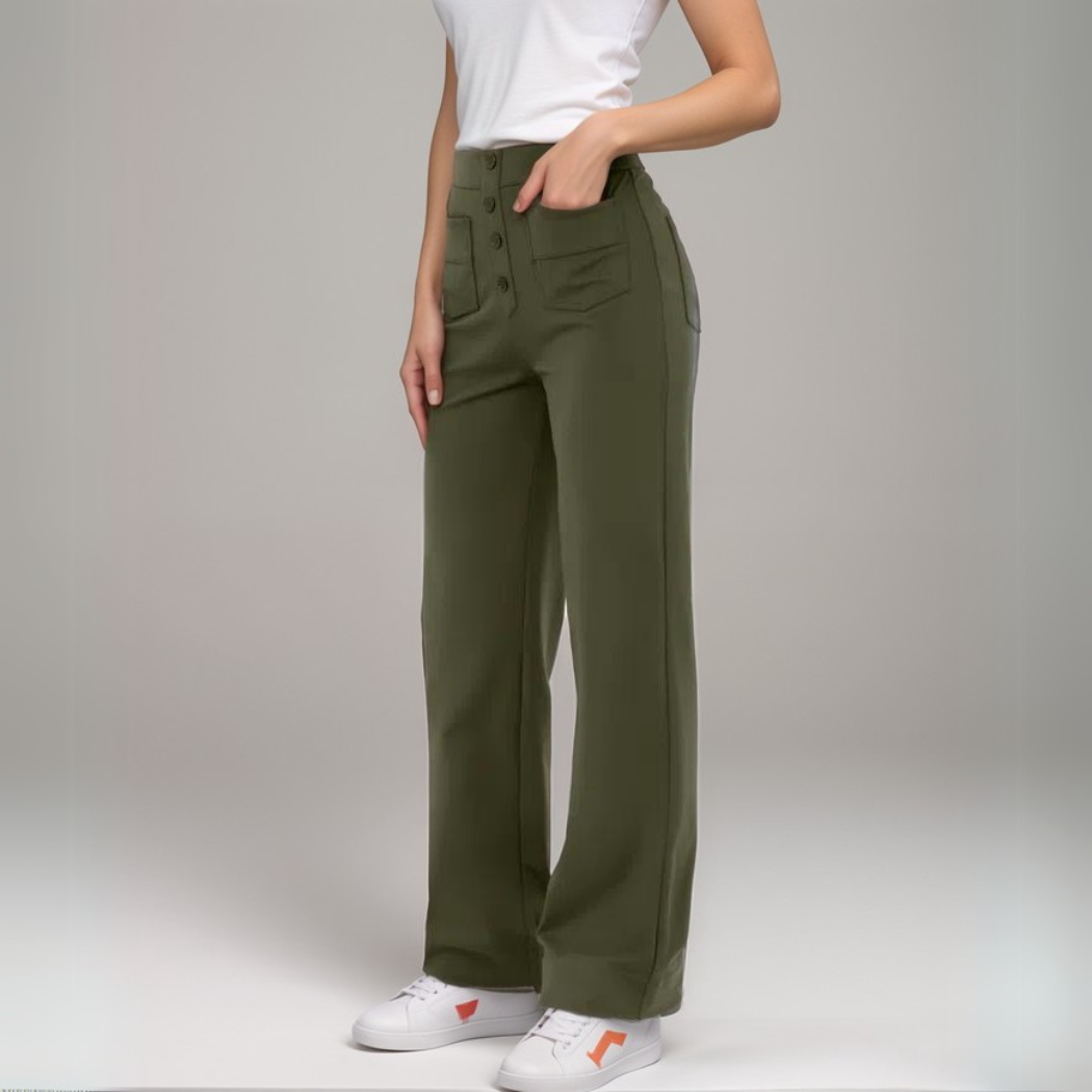 Zayla | Die trendige Hose mit hoher Taille für Damen