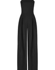 Isalie | Eleganter Trägerloser Jumpsuit Damen