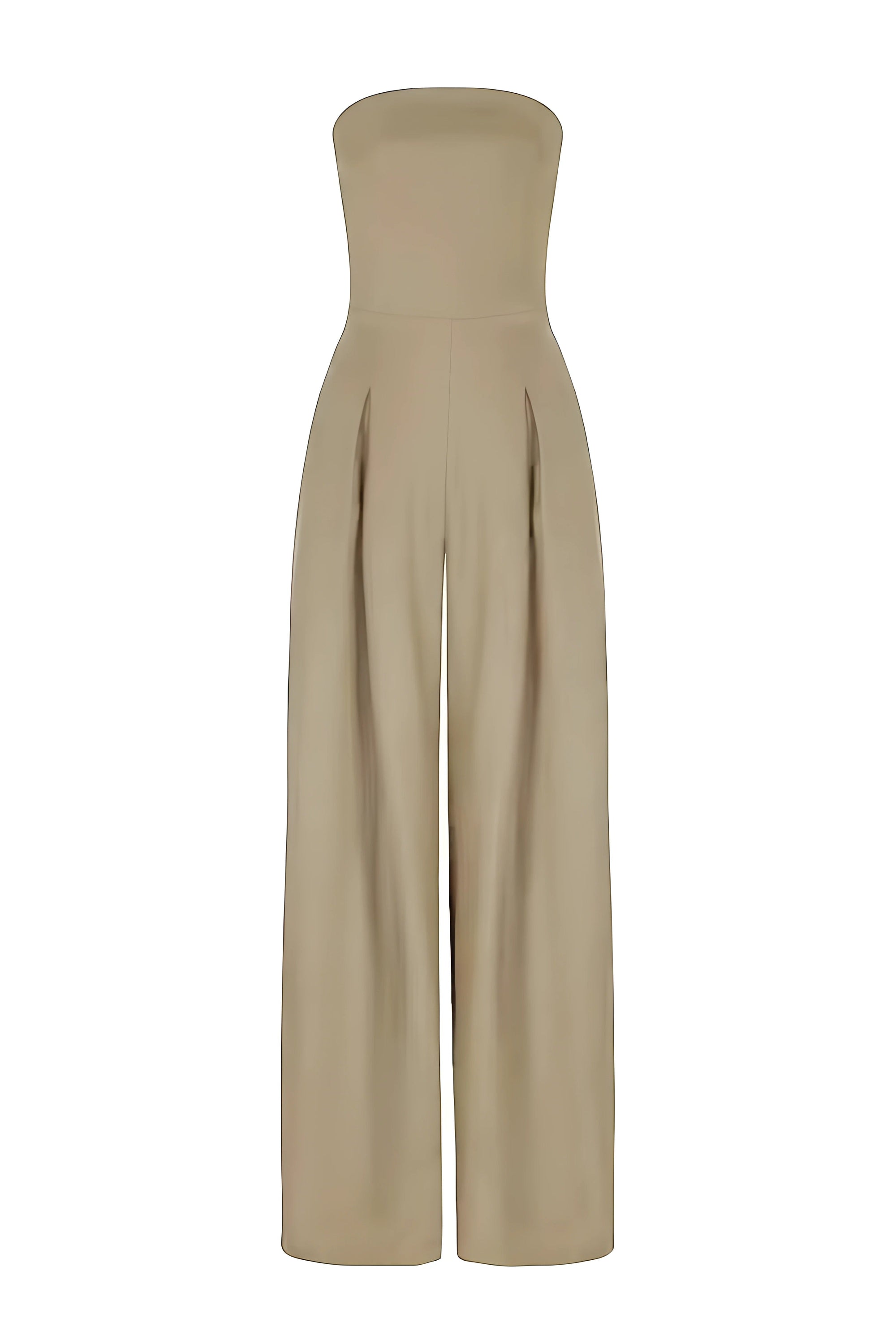 Isalie | Eleganter Trägerloser Jumpsuit Damen