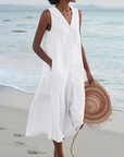 Soraya | Elegantes Kaftankleid mit V-Ausschnitt