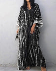 Liora | Fließendes Kaftankleid mit V-Ausschnitt