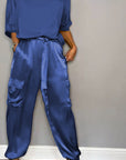 Elenna | Co-Ord-Set mit Crop-Top und weiter Hose