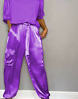 Elenna | Co-Ord-Set mit Crop-Top und weiter Hose