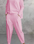 Elexia | 2-teiliges Damen-Streetwear-Set mit Bluse & Hose