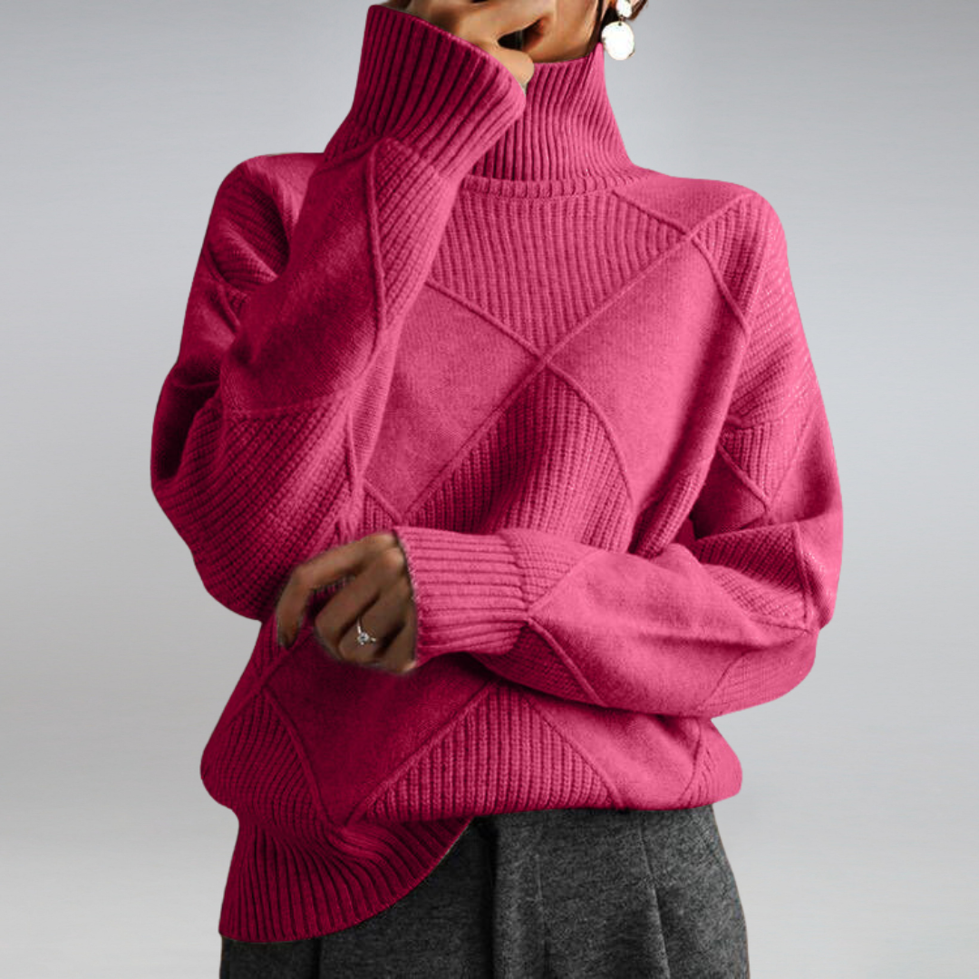 Mara | Trendiger Rollkragenpullover für Damen