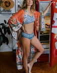 Sofia | Kimono mit Blumenprint für Damen