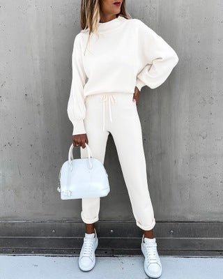 Hannelore | Damen-Frühlingsset mit Taillenbindung und leichter Bluse