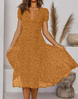 Amalia | Sommerkleid mit Blumenmuster und A-Linien-Schnitt