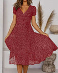 Amalia | Sommerkleid mit Blumenmuster und A-Linien-Schnitt