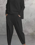 Elexia | 2-teiliges Damen-Streetwear-Set mit Bluse & Hose