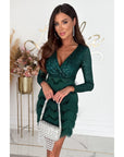 Eloura| Elegantes Kleid Mit Fransen Damen