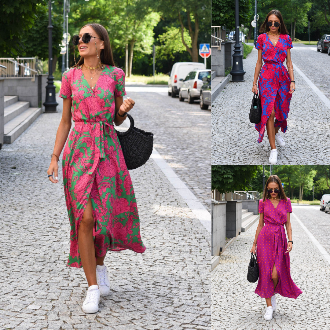 Amara | Luftiges Damen-Maxikleid mit Sommerflair